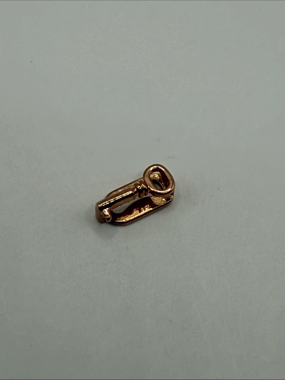 KEEP Collective Rose Gold Key Slider Charm